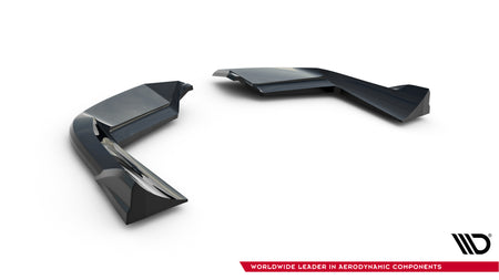 Rear Side Splitters suitable for Porsche Cayenne Sport Design SUV / Coupe Mk3