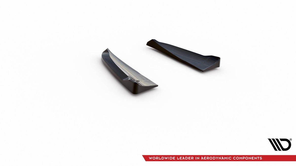 Rear Side Splitters suitable for Porsche Cayenne Turbo / Standard Mk2