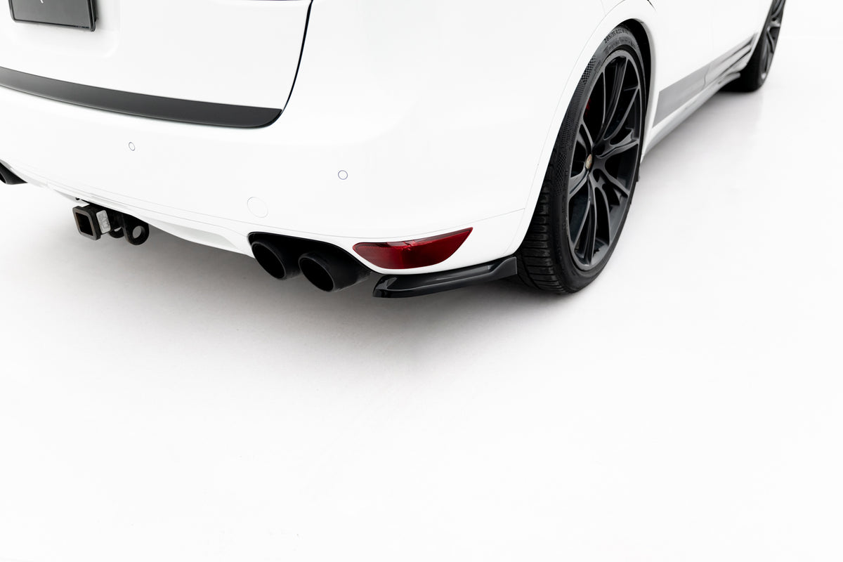 Rear Side Splitters suitable for Porsche Cayenne Turbo / Standard Mk2