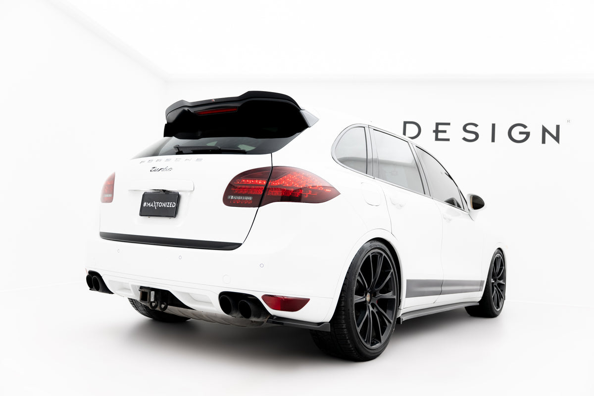 Rear Side Splitters suitable for Porsche Cayenne Turbo / Standard Mk2