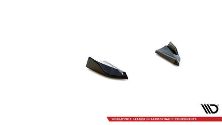 Rear Side Splitters suitable for Porsche Macan GTS / Sport Design Mk1 Facelift