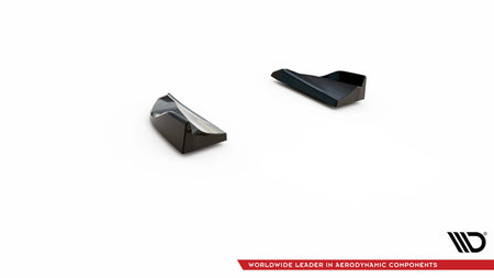 Rear Side Splitters suitable for Porsche Macan GTS / Sport Design Mk1 Facelift