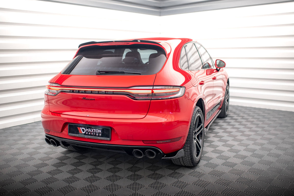Rear Side Splitters suitable for Porsche Macan GTS / Sport Design Mk1 Facelift