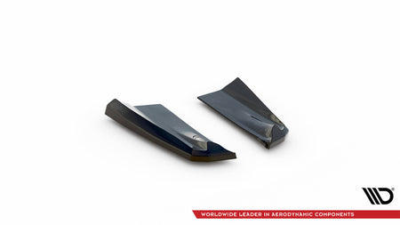 Rear Side Splitters suitable for Porsche Macan Mk1 Facelift 2