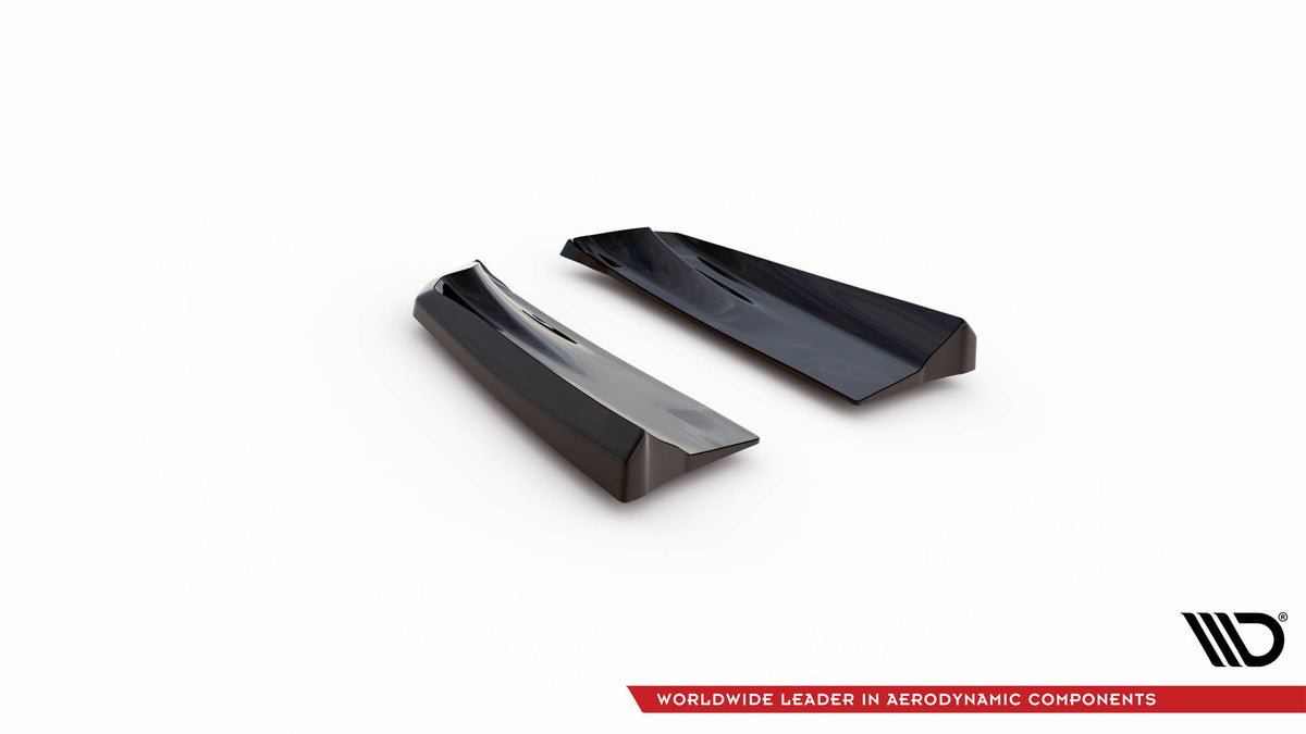 Rear Side Splitters suitable for Porsche Macan Mk1 Facelift 2