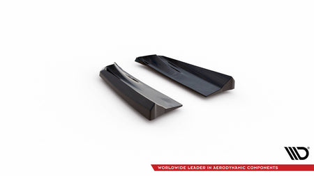Rear Side Splitters suitable for Porsche Macan Mk1 Facelift 2