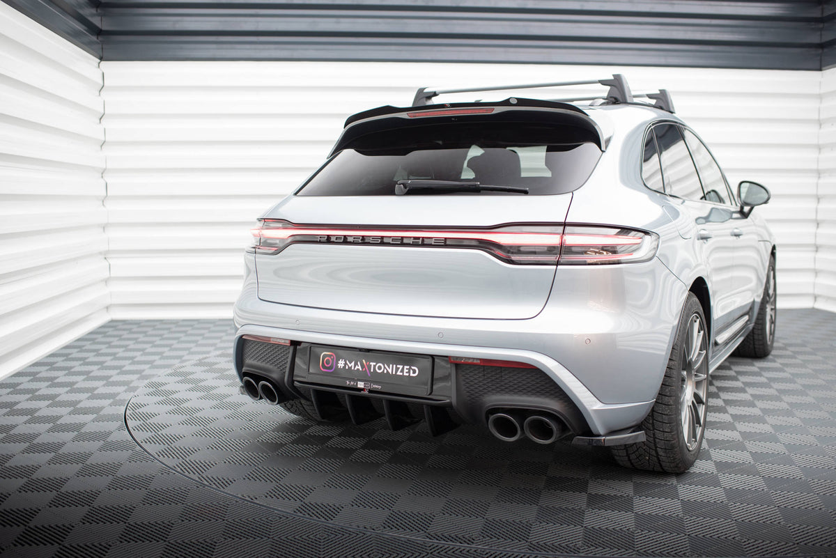 Rear Side Splitters suitable for Porsche Macan Mk1 Facelift 2