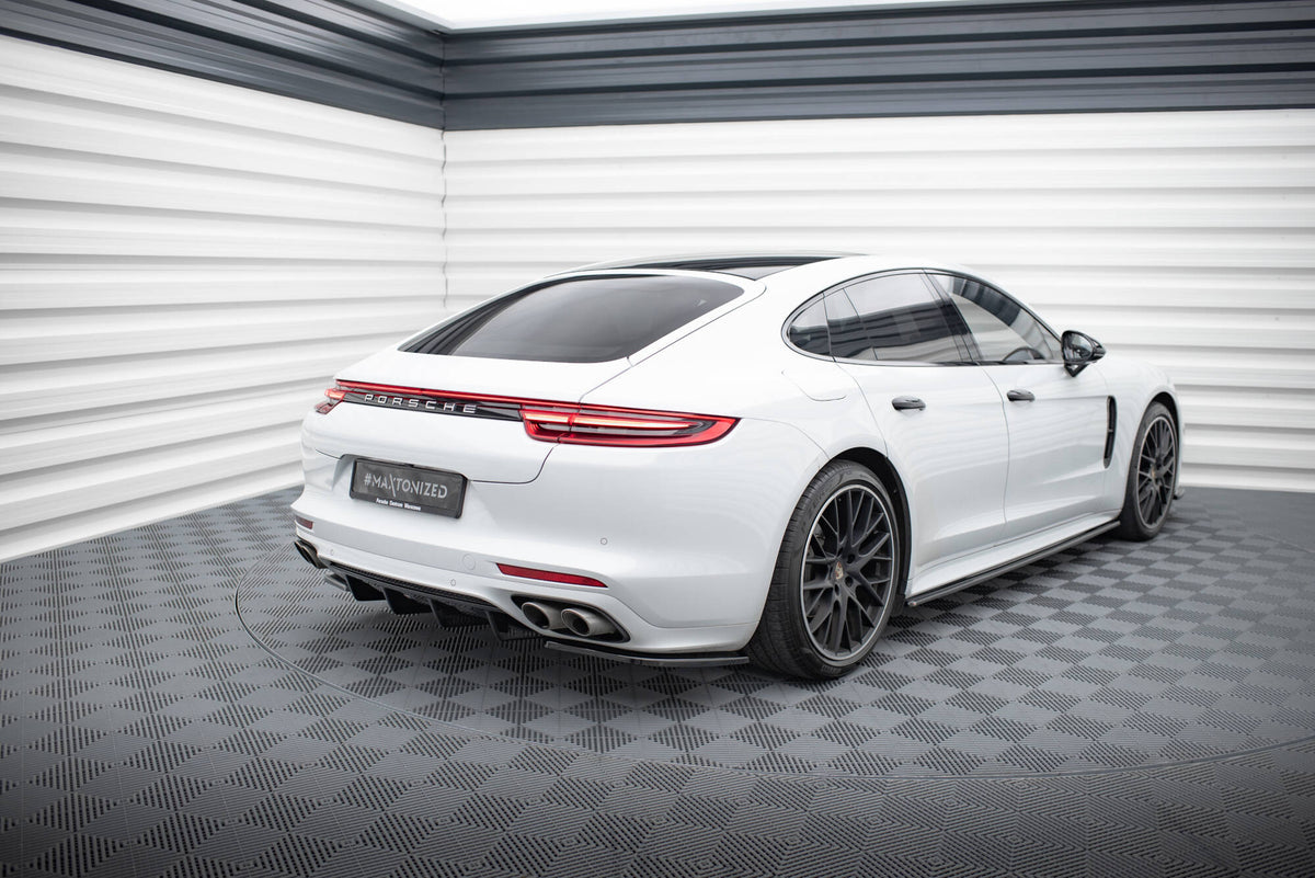 Rear Side Splitters suitable for Porsche Panamera GTS 971