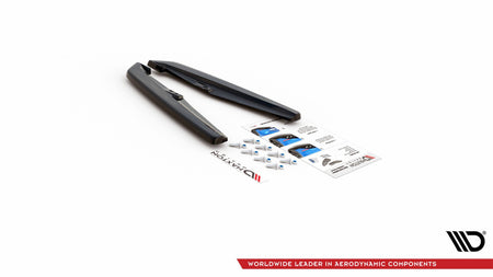 Rear Side Splitters suitable for Porsche Panamera Turbo 970 Facelift