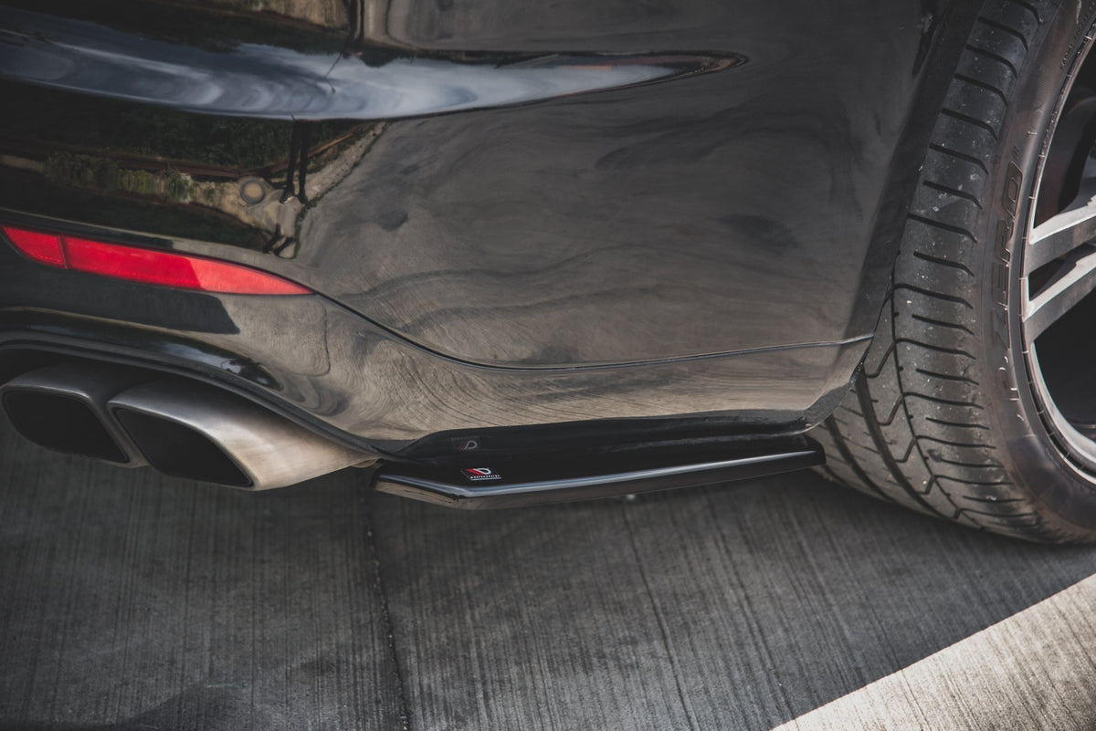 Rear Side Splitters suitable for Porsche Panamera Turbo 970 Facelift