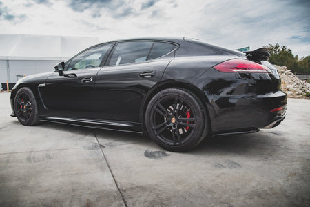 Rear Side Splitters suitable for Porsche Panamera Turbo 970 Facelift