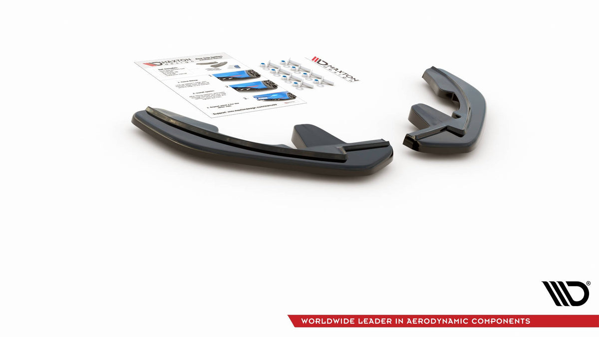 Rear Side Splitters suitable for Renault Megane Mk.4 GT-Line
