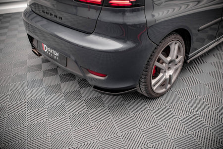 Rear Side Splitters suitable for Seat Ibiza Cupra Mk3