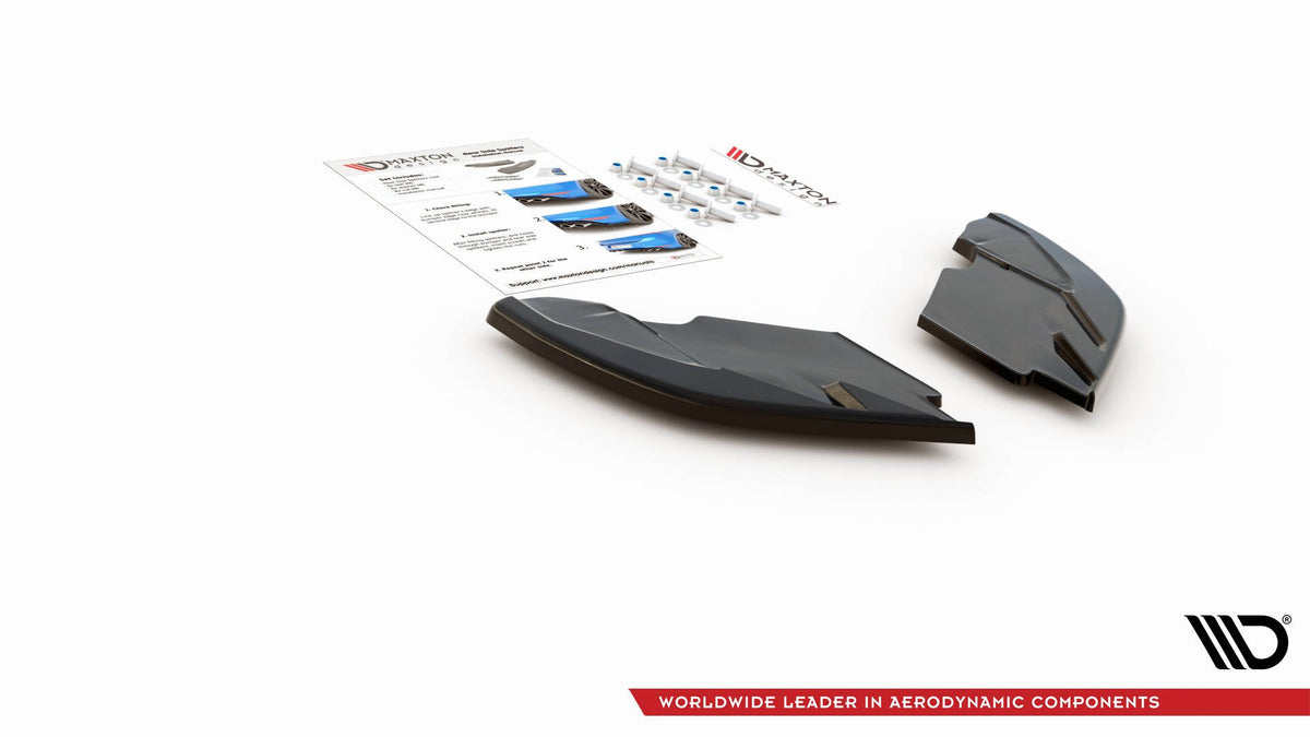 Rear Side Splitters suitable for Seat Leon Mk3 FR Facelift