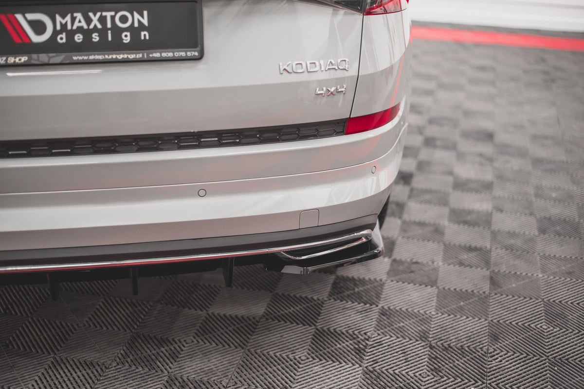 Rear Side Splitters suitable for Skoda Kodiaq Sportline Mk1 / Mk1 Facelift
