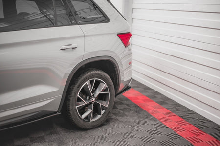 Rear Side Splitters suitable for Skoda Kodiaq Sportline Mk1 / Mk1 Facelift