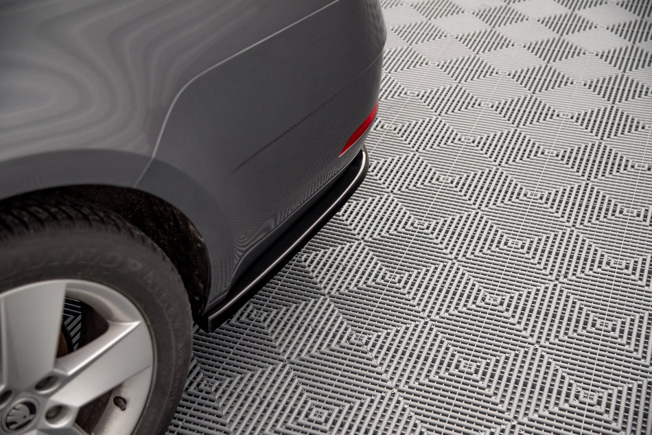 Rear Side Splitters suitable for Skoda Octavia Mk3 Facelift