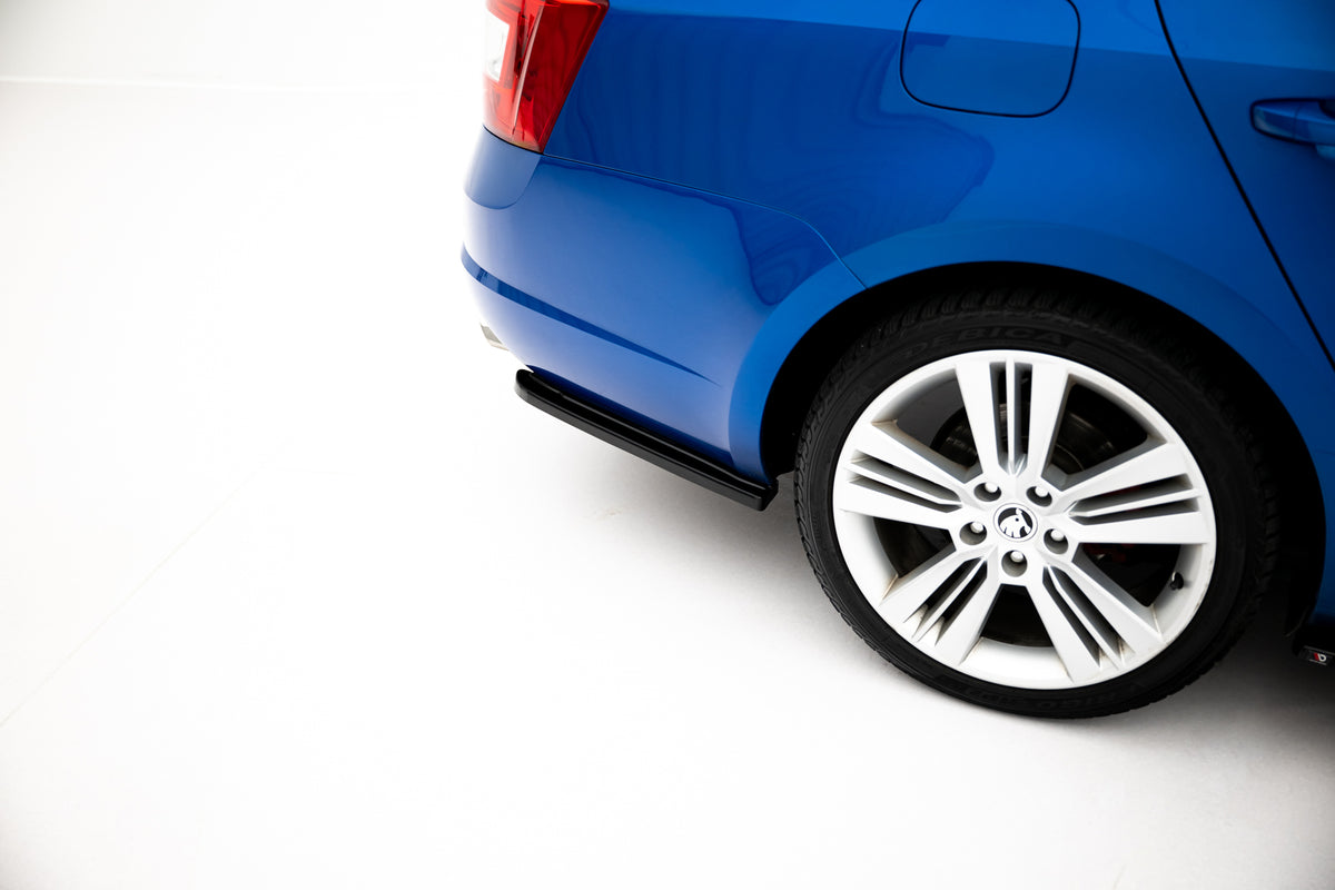Rear Side Splitters suitable for Skoda Octavia RS Mk3 / Mk3 FL Hatchback / Estate