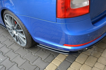 Rear Side Splitters suitable for Skoda Octavia RS Sedan / Combi Mk2 / Mk2 Facelift