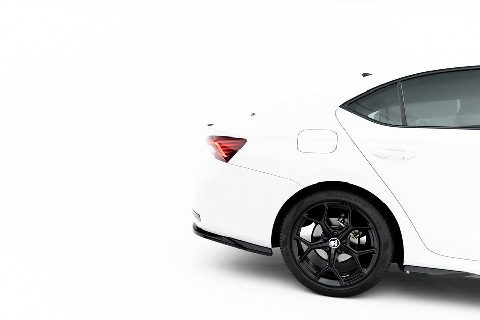 Rear Side Splitters suitable for Skoda Octavia Sportline Liftback / Combi Mk4 Facelift