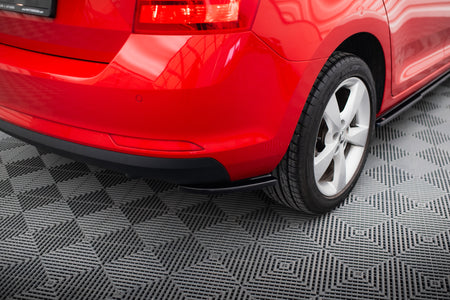 Rear Side Splitters suitable for Skoda Rapid Spaceback