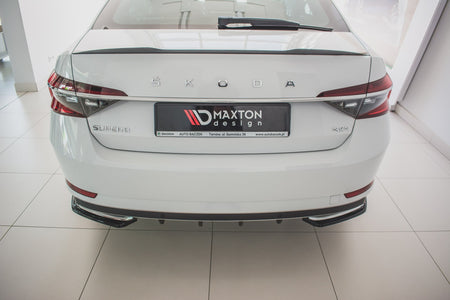 Rear Side Splitters suitable for Skoda Superb Liftback / Combi Mk3 Facelift