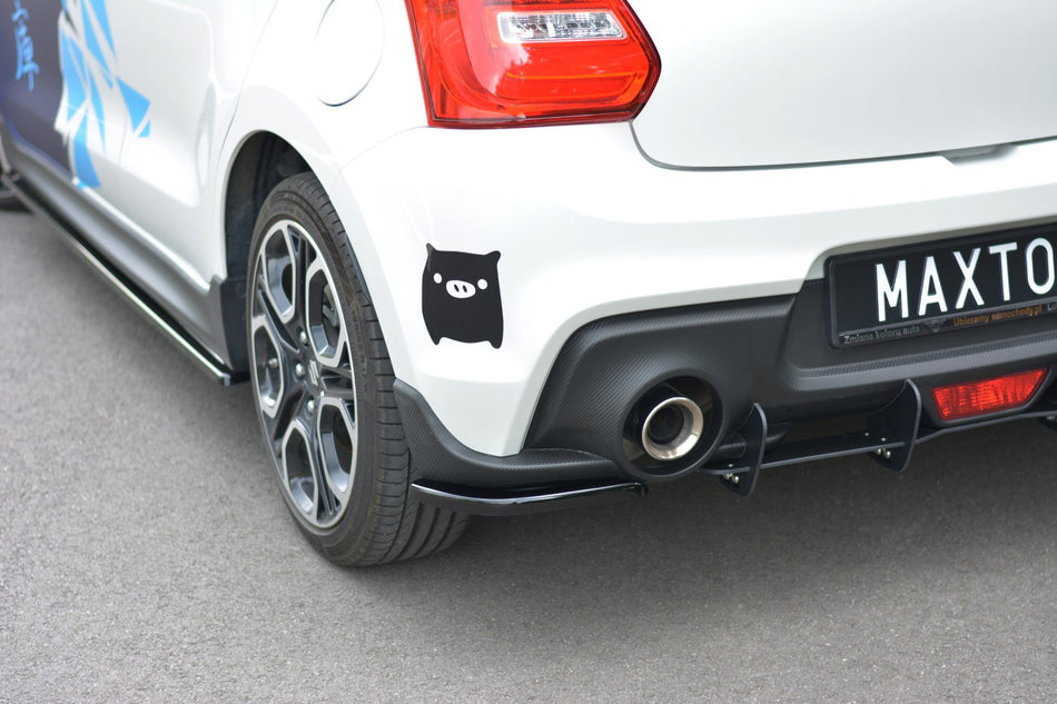 Rear Side Splitters  suitable for Suzuki Swift Mk6