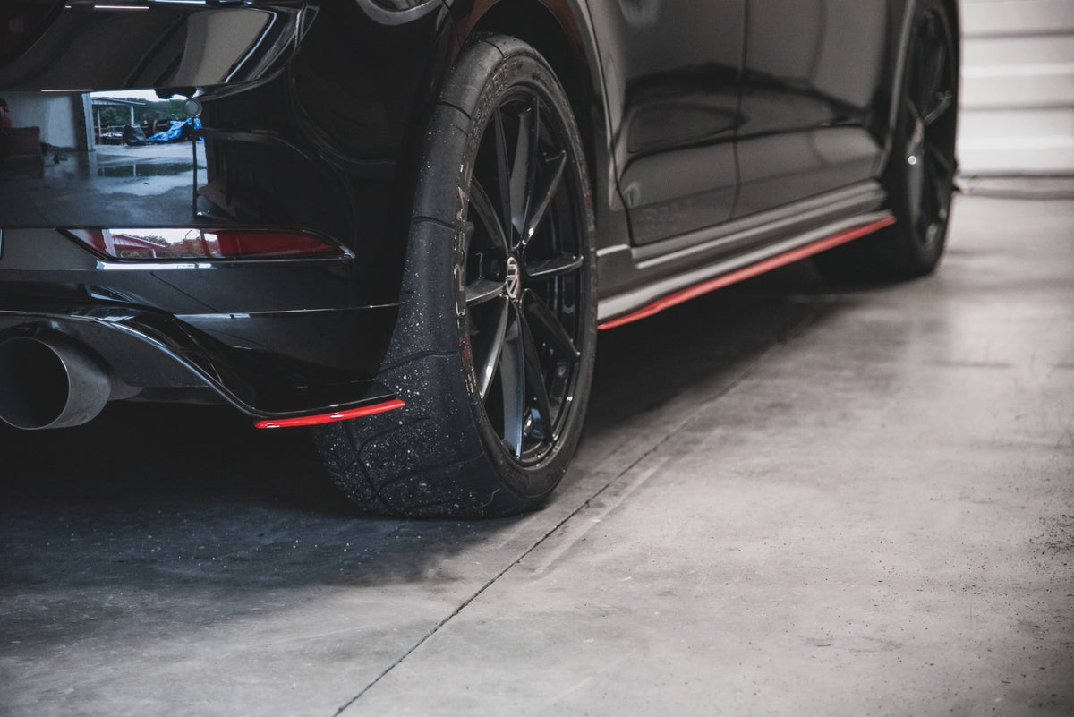 Rear Side Splitters suitable for VW Golf 7 GTI TCR