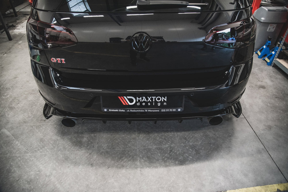 Rear Side Splitters suitable for VW Golf 7 GTI TCR