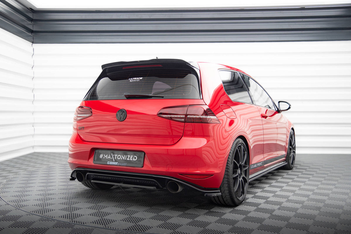 Rear Side Splitters suitable for Volkswagen Golf GTI Clubsport Mk7