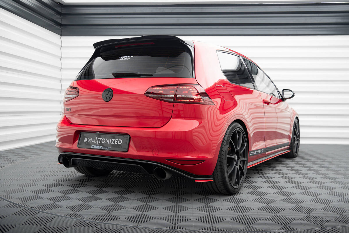 Rear Side Splitters suitable for Volkswagen Golf GTI Clubsport Mk7