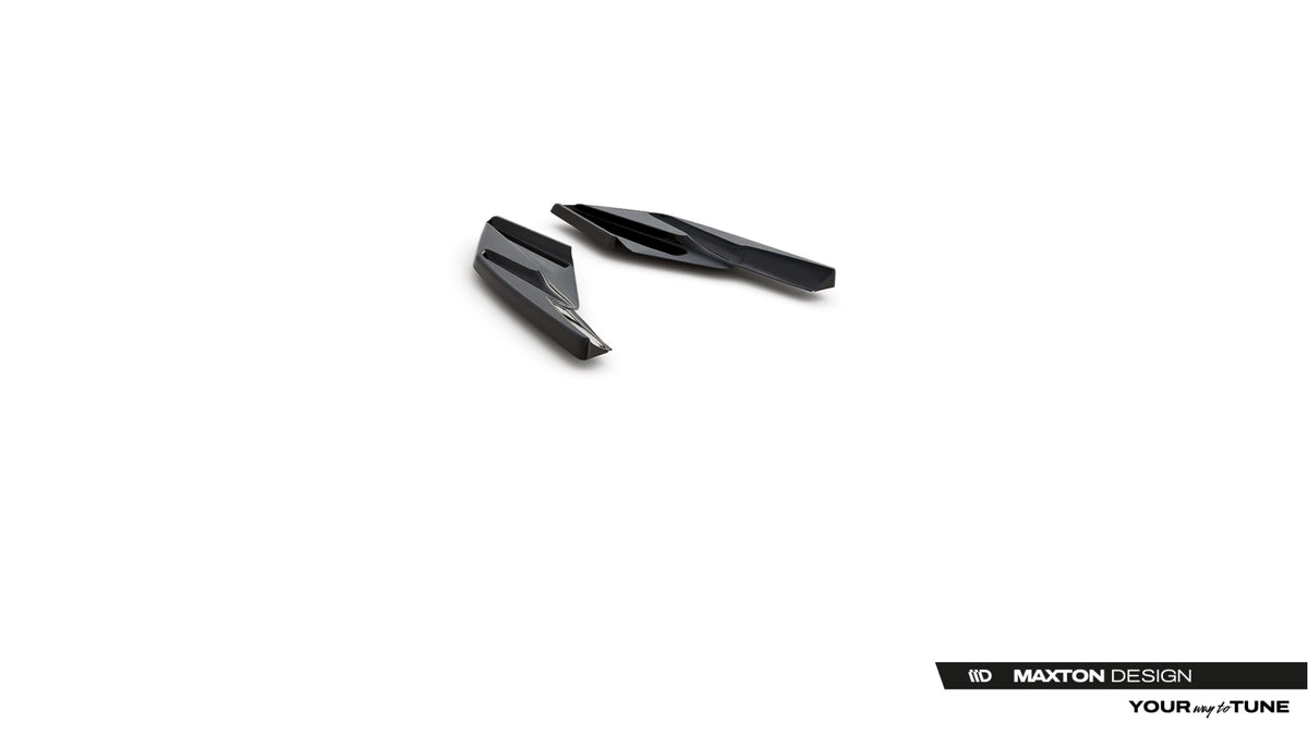 Rear Side Splitters suitable for Volkswagen Golf Hatchback Mk8 Facelift  Fits only with :   VW-GO-8-RS1G