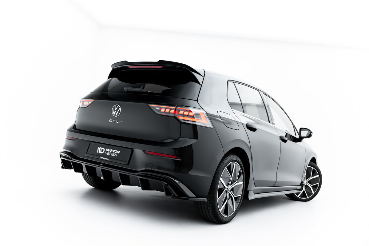 Rear Side Splitters suitable for Volkswagen Golf Hatchback Mk8 Facelift  Fits only with :   VW-GO-8-RS1G