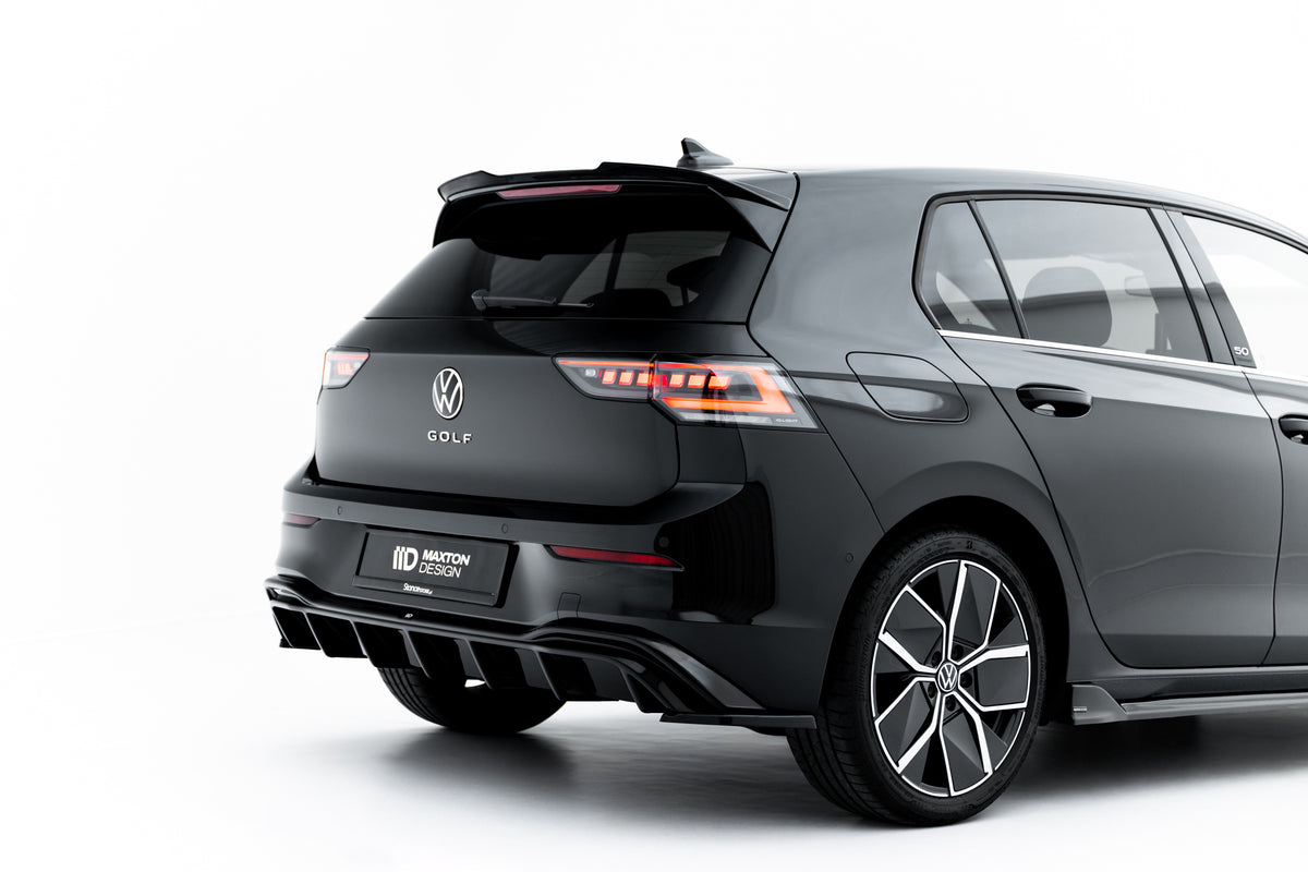 Rear Side Splitters suitable for Volkswagen Golf Hatchback Mk8 Facelift  Fits only with :   VW-GO-8-RS1G