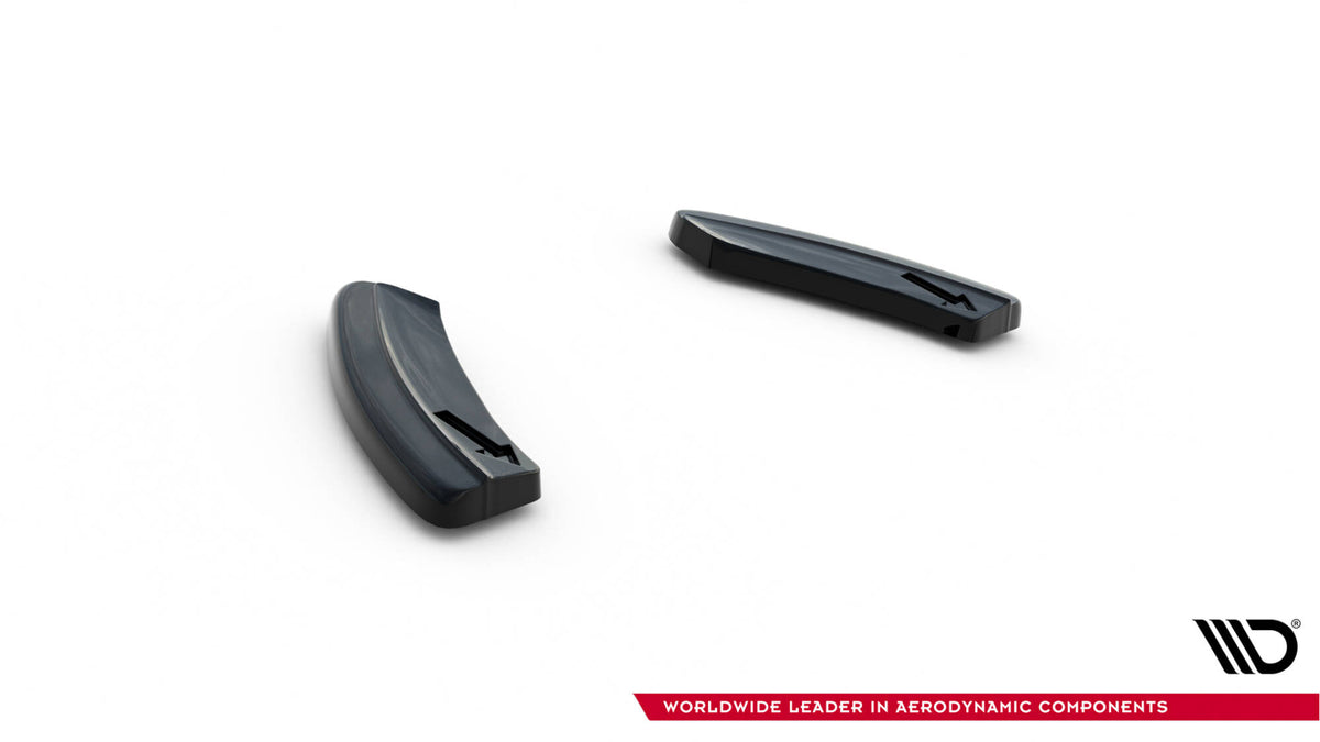 Rear Side Splitters suitable for Volkswagen Golf Hatchback R / R-Line Mk7 Facelift