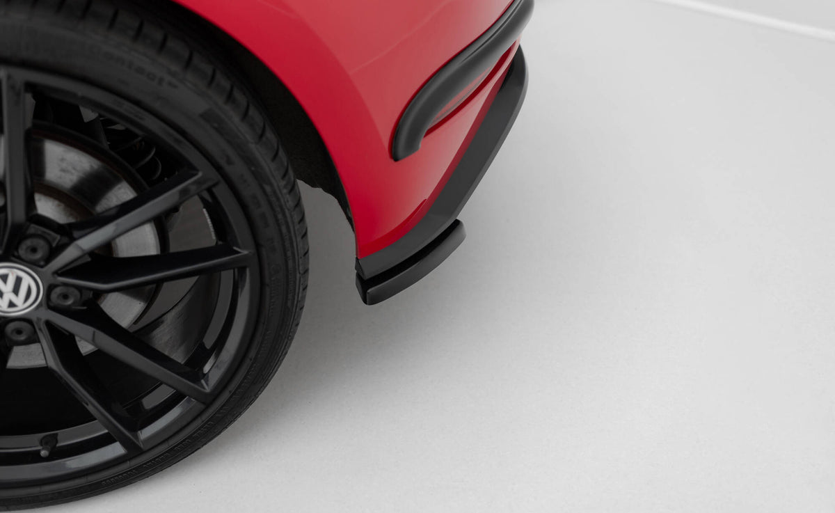 Rear Side Splitters suitable for Volkswagen Golf Hatchback R / R-Line Mk7 Facelift