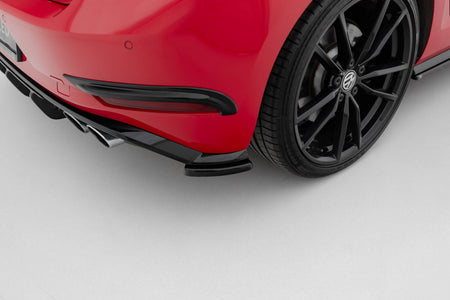 Rear Side Splitters suitable for Volkswagen Golf Hatchback R / R-Line Mk7 Facelift