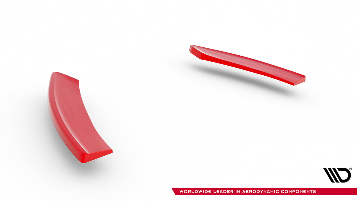 Rear Side Splitters suitable for Volkswagen Golf Hatchback R / R-Line Mk7 Facelift