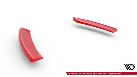 Rear Side Splitters suitable for Volkswagen Golf Hatchback R / R-Line Mk7 Facelift