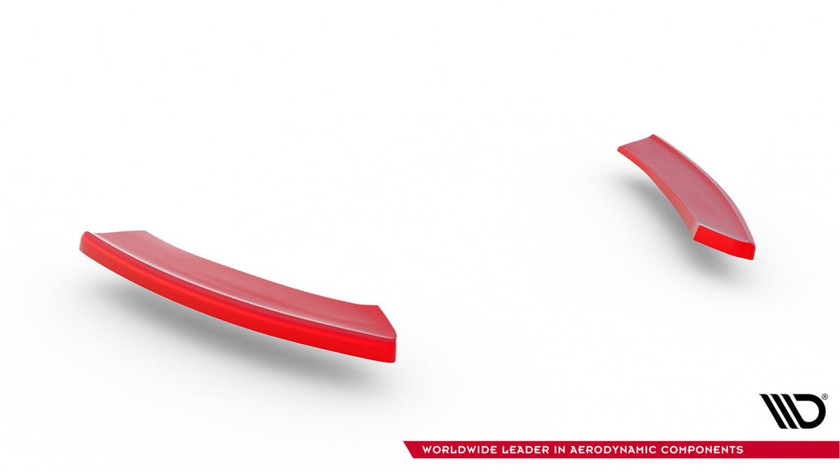 Rear Side Splitters suitable for Volkswagen Golf Hatchback R / R-Line Mk7 Facelift