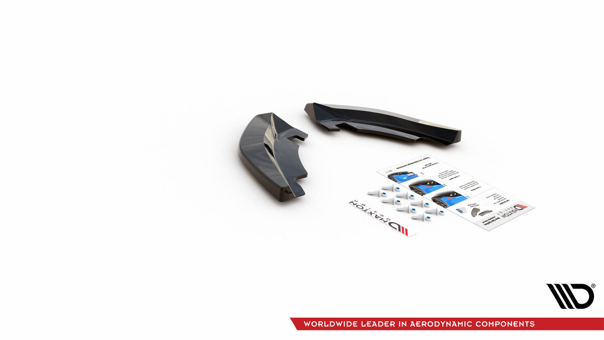 Rear Side Splitters suitable for Volkswagen T-Roc Mk1