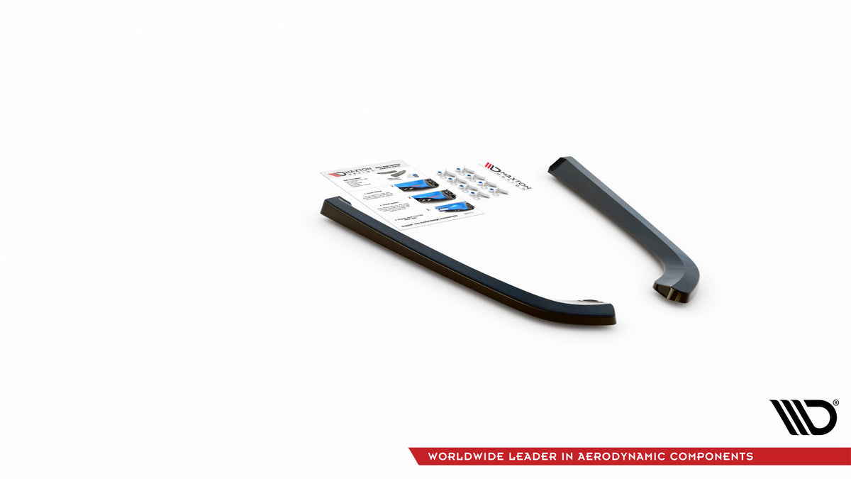 Rear Side Splitters suitable for Volvo V70 Mk3