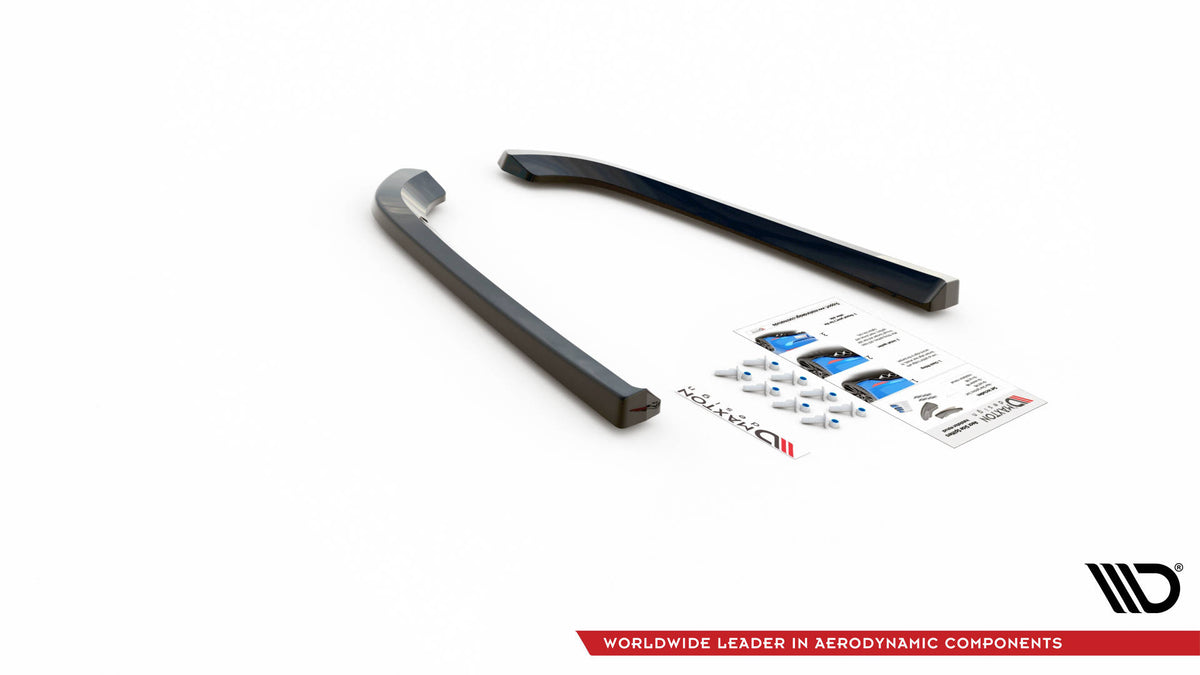Rear Side Splitters suitable for Volvo V70 Mk3