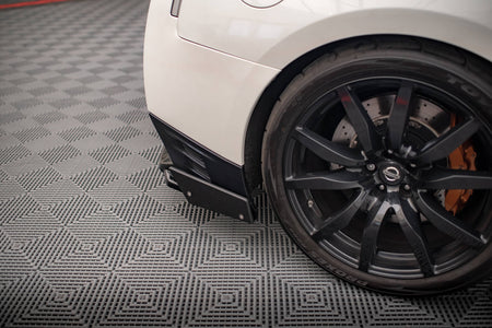 Rear Splitter + Flaps for suitable for Nissan GTR R35 Facelift