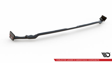 Rear Splitter V.1 + Flaps  suitable for Toyota Yaris Mk4
