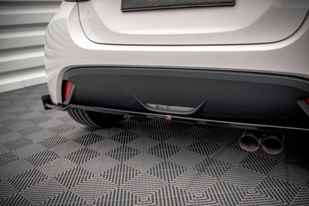 Rear Splitter V.1 + Flaps  suitable for Toyota Yaris Mk4