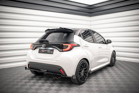 Rear Splitter V.1 + Flaps  suitable for Toyota Yaris Mk4