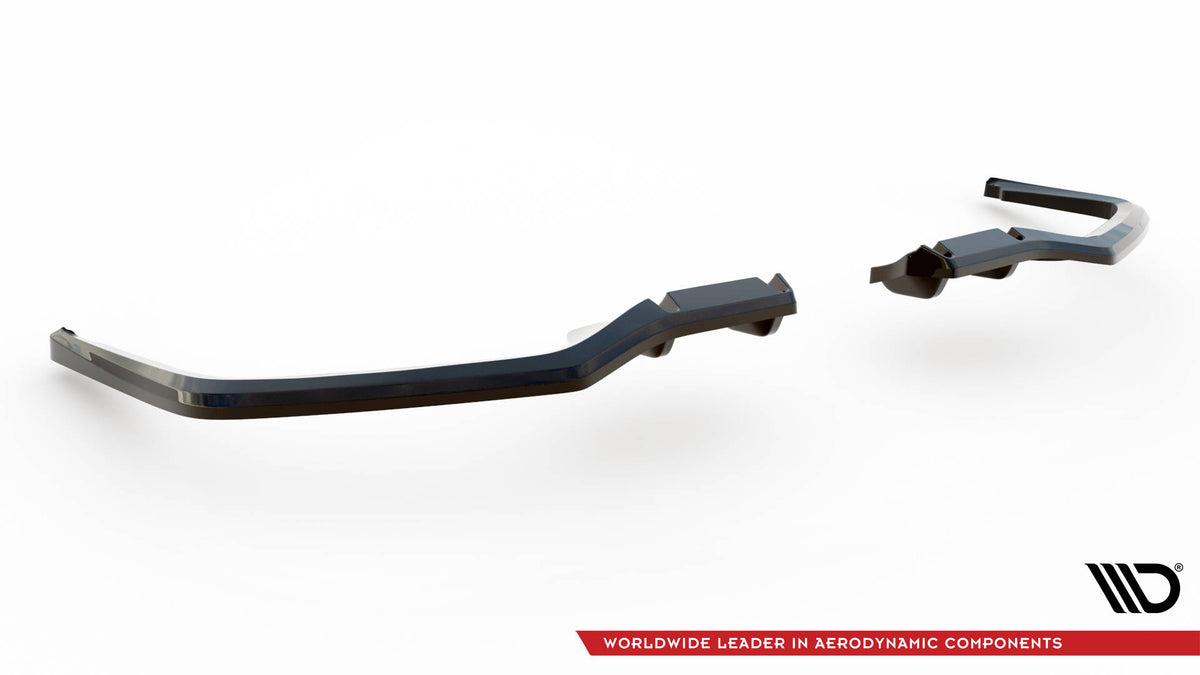 Rear Splitter V.1 (with vertical bars) suitable for Honda Civic Sport Mk 10 Facelift