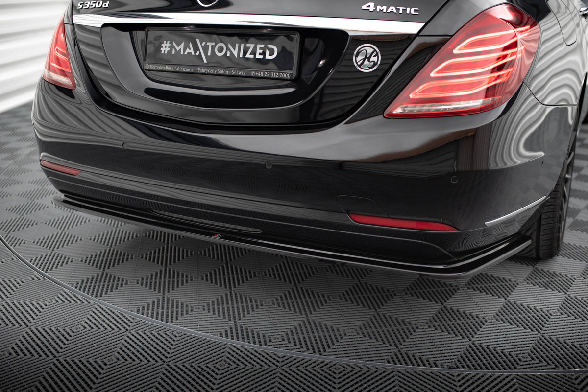 Rear Splitter V.2 suitable for Mercedes-Benz S W222
