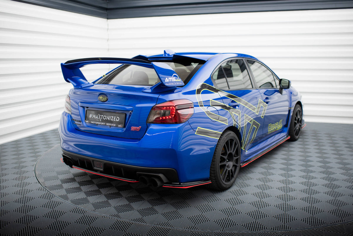 Rear Splitter V.2 suitable for Subaru WRX STI